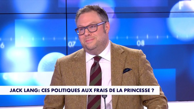 L'édito de Mathieu Bock-Côté : «Jack Lang : Ces politiques aux frais de la princesse ?»