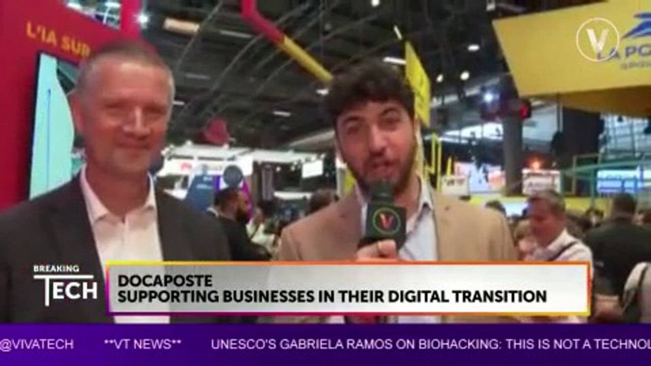 VTNEWS D1 1435 GUILLAUME POUPARD, Deputy General Director, Docaposte