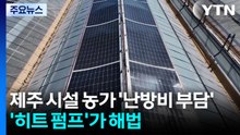 제주 시설 농가 '난방비 부담'...'히트펌프'가 해법 / YTN