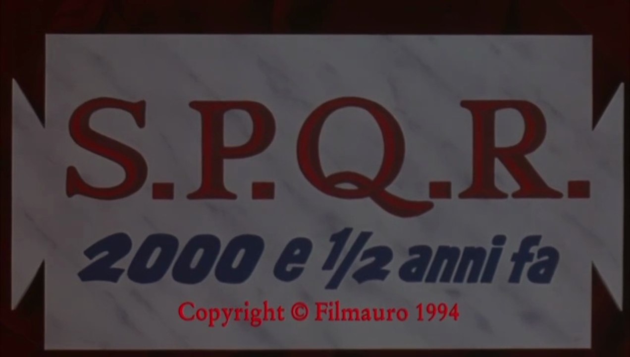 Die römische Kanone SPQER 2000 1/2  Film deutsch