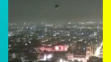 ¿OVNI en la CDMX? Captan misterioso objeto sobre el Centro Histórico