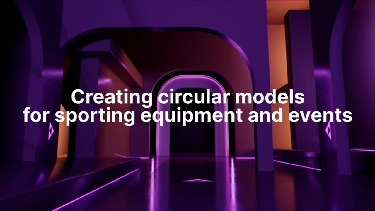 Creating circular models for sporting equipment and events
