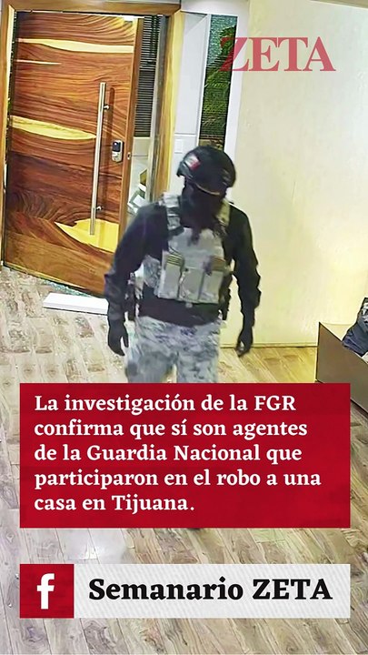 Sí son Guardias Nacionales los ladrones.