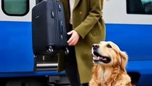 A Loyal Dog’s Heartwarming Journey at the Train Station