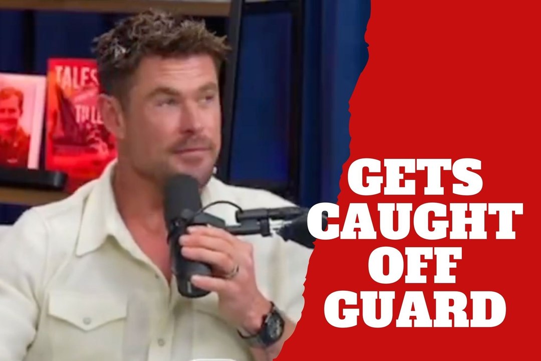 Chris Hemsworth gets caught off guard by Theo Von