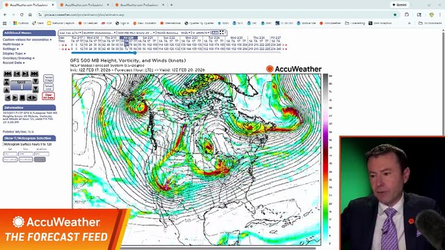 Forecasters tracking a potential high-impact snowstorm in the Northeast