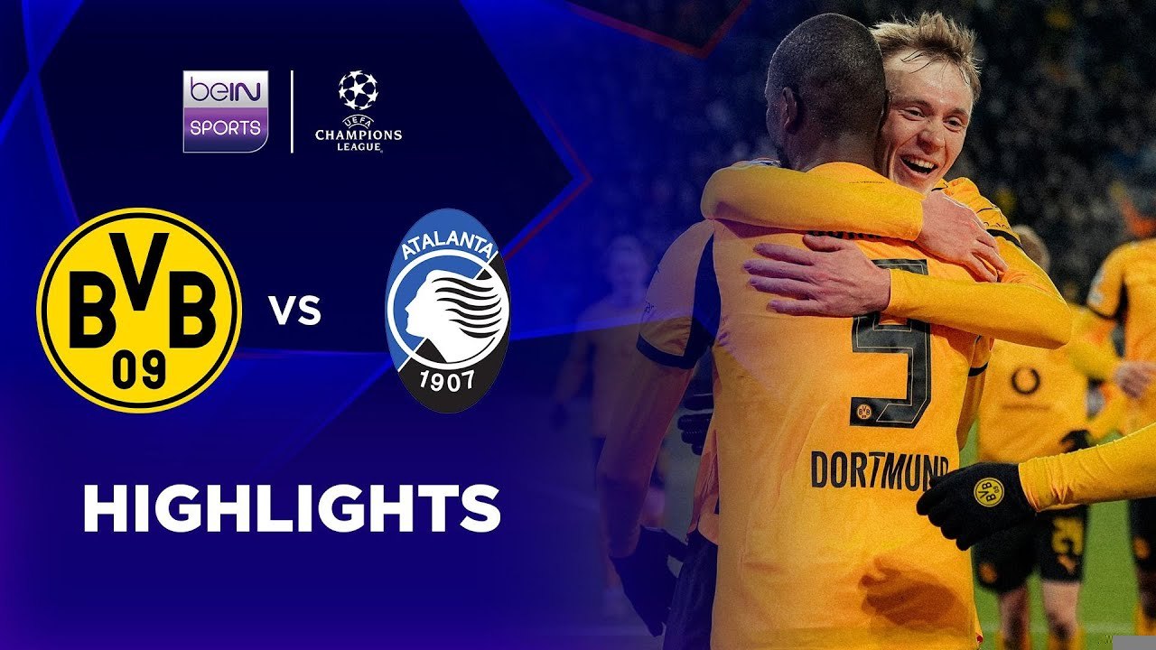Borussia Dortmund 2-0 Atalanta | Champions League 25/26 Match Highlights