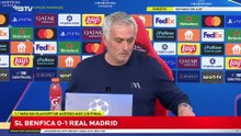 Mourinho, rueda de prensa completa tras el Benfica 0 - Real Madrid 1