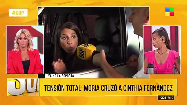 Cinthia Fernández tajante con Moria Casan: No voy a dejarme pisotear