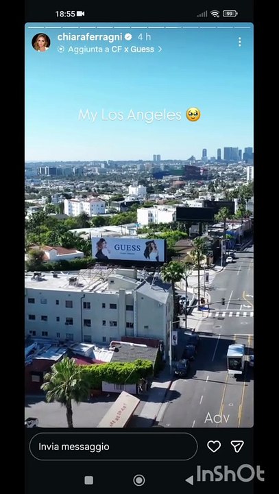 Chiara Ferragni story si parte per londra