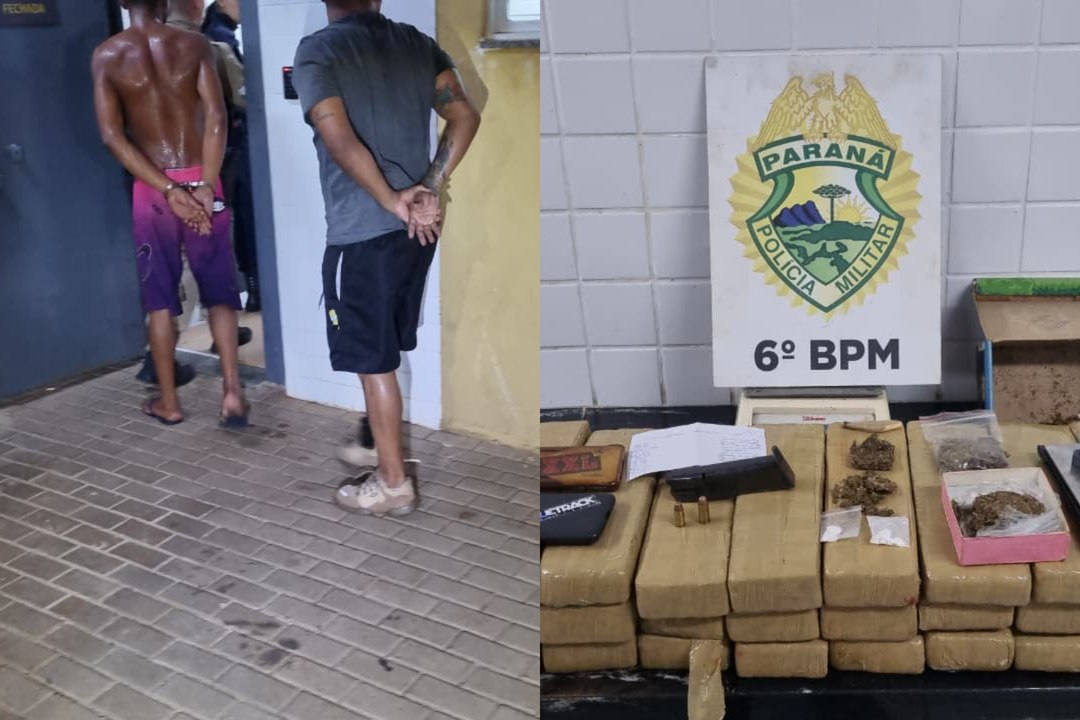Polícia apreende drogas e materiais ilícitos em operação no Bairro Guarujá, em Cascavel
