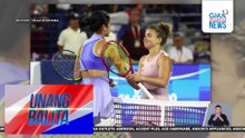PH tennis star Alex Eala, pasok sa round of 16 ng Dubai Tennis Championships | Unang Balita