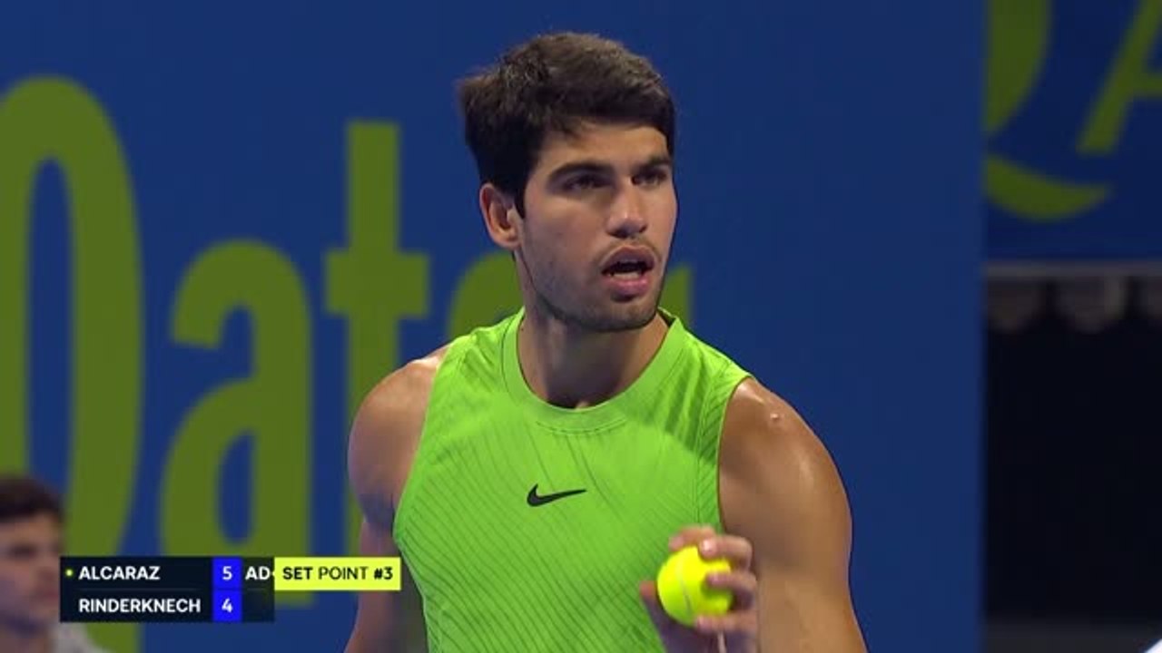 Alcaraz wins in first match since Australian Open title