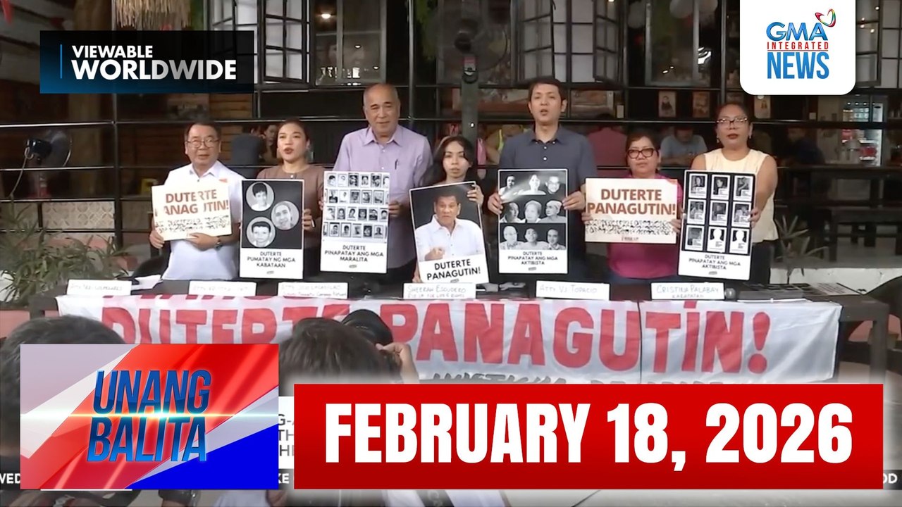 Unang Balita sa Unang Hirit: (Part 2) FEBRUARY 18, 2026 [HD]