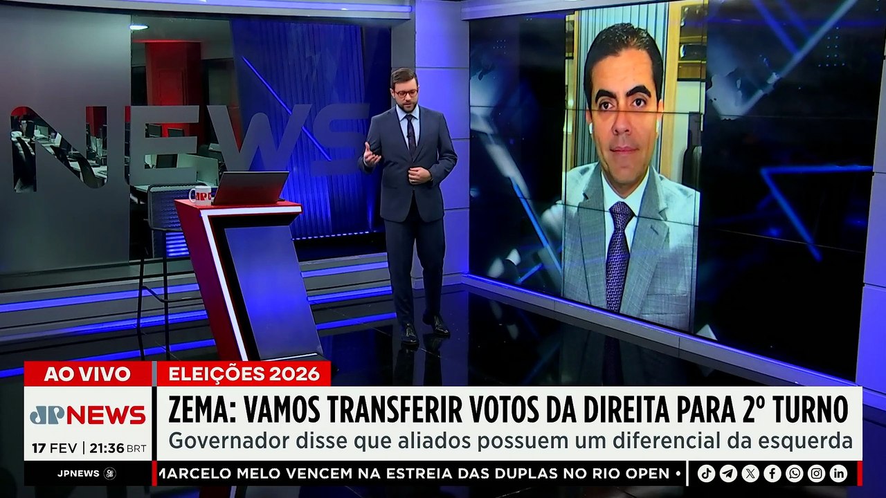 "No 2º turno, vamos transferir os votos da direita", diz Romeu Zema