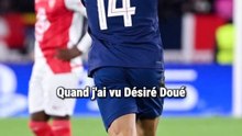 Désiré Doué célèbre 👀🇫🇷