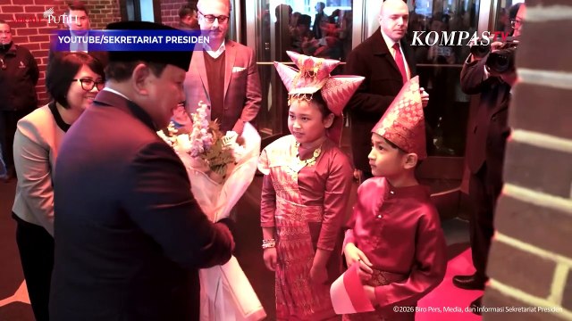 Tiba di Amerika Serikat, Prabowo Disambut Diaspora Indonesia