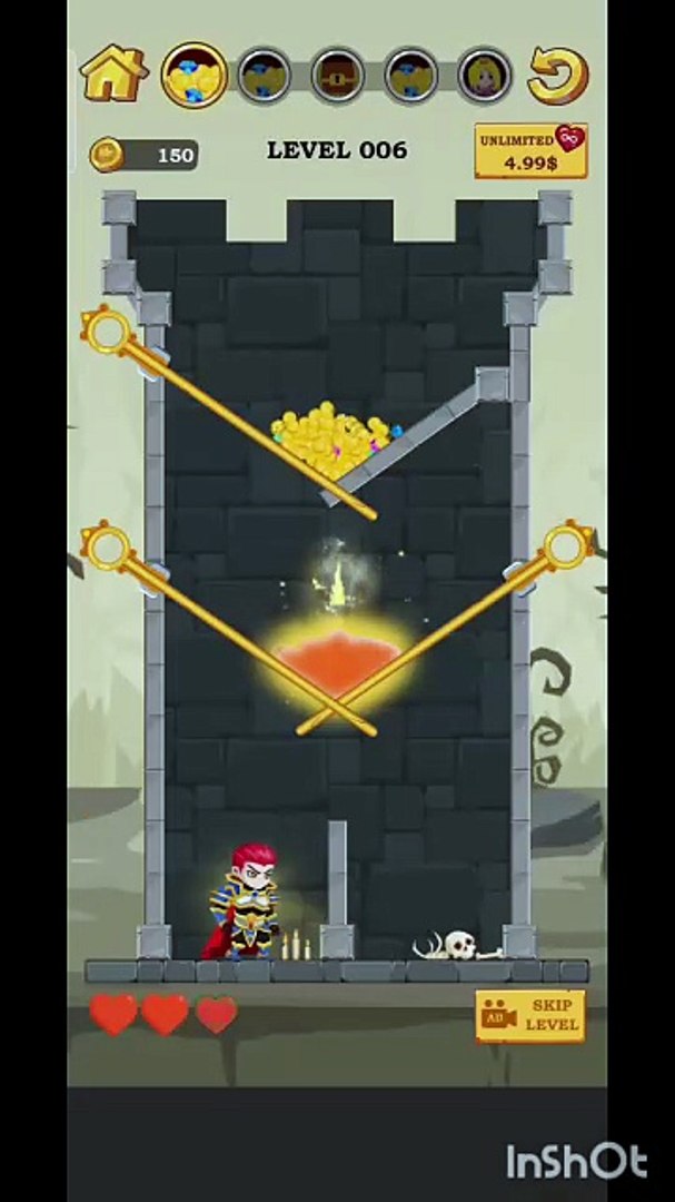 ⁣Hero Rescue Gameplay |Level 6| #gaming #trending #asmr #herorescuegameplay