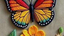 Colorful Birds Embroidery Art – Creative Handmade Designs