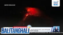 PHIVOLCS - Bulkang Mayon, nagkaroon ng lava effusion at minor strombolian activity kagabi | Balitanghali