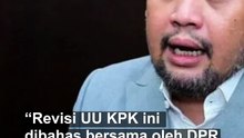 Legislator PKB Sentil Jokowi Usai Merasa Revisi UU KPK 2019 Inisiatif DPR