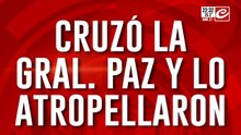 Choque y muerte en la General Paz