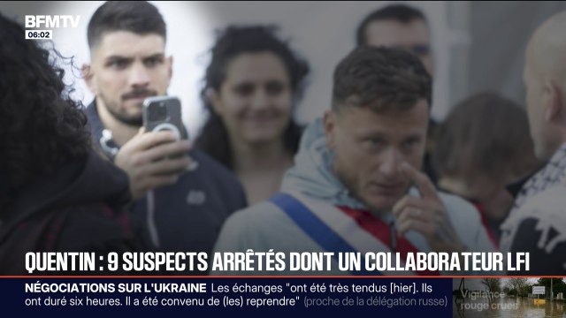 Mort de Quentin Deranque: neuf personnes interpellées, dont un assistant parlementaire du député insoumis Raphaël Arnault