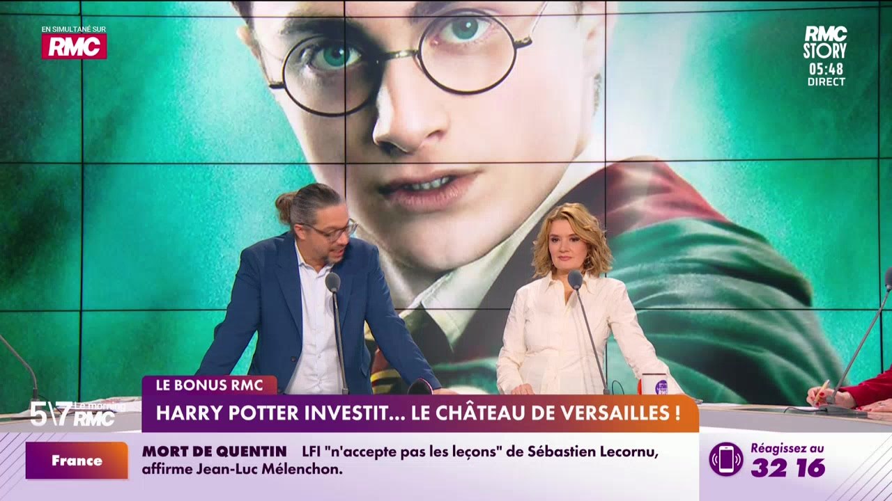Le bonus RMC : Harry Potter investit... le château de Versailles ! - 18/02
