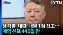 윤석열 '내란 우두머리' 내일 1심 선고...비상계엄 선포 443일 만 / YTN