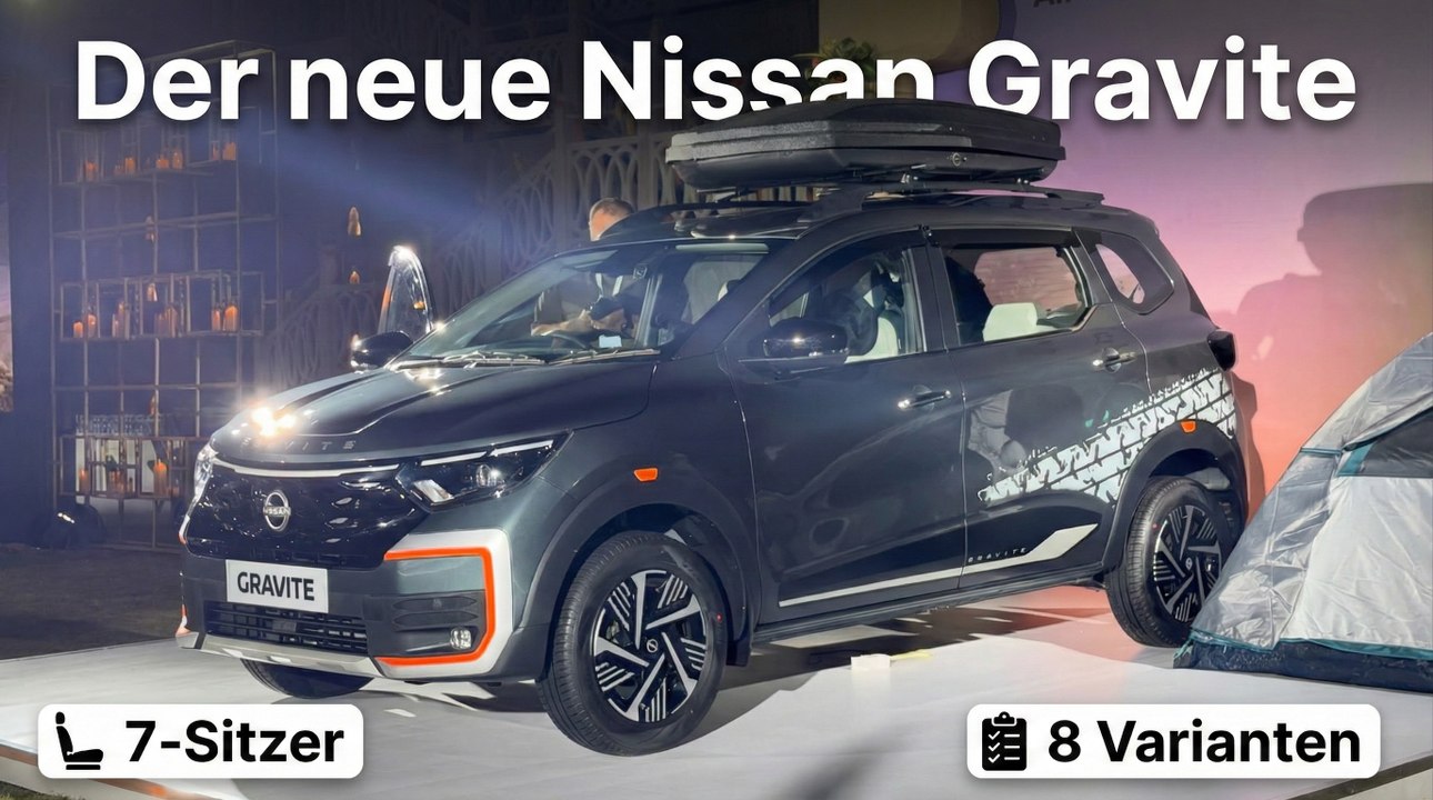 2026 Nissan Gravite MPV: Alle Varianten im Detail erklärt