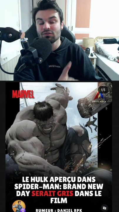 Le HULK GRIS dans SPIDER-MAN BRAND NEW DAY ?