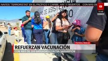 Refuerzan vacunación en Hidalgo con 300 brigadas tras brote de sarampión