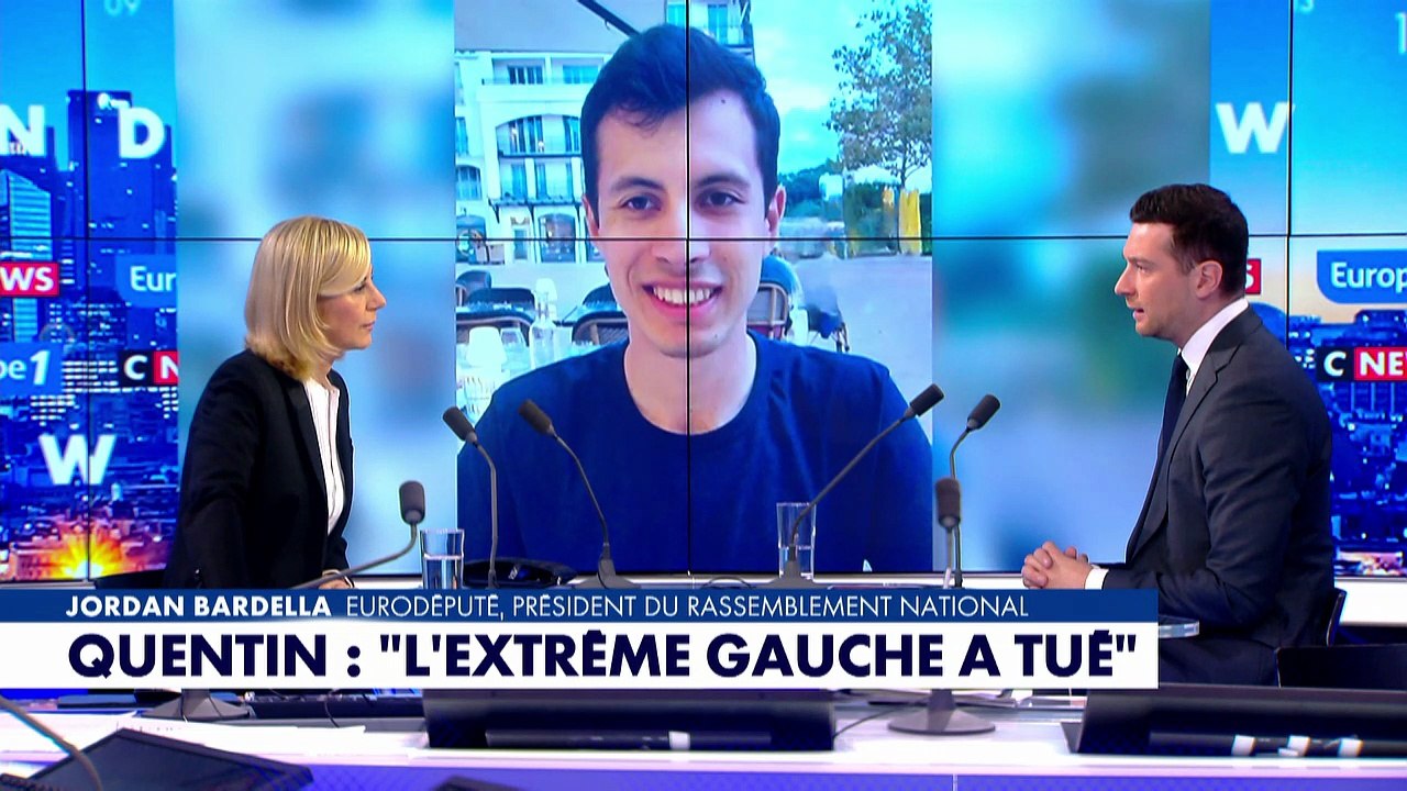 Mort de Quentin : «Monsieur Mélenchon a des comptes à rendre», estime Jordan Bardella