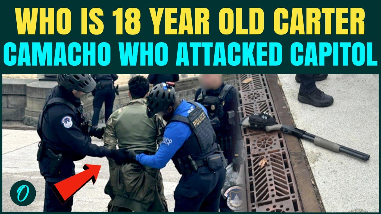 U.S. Capitol Breaking: Who Is 18-Year-Old Carter Camacho? Gunman Who Attacked U.S. Capitol