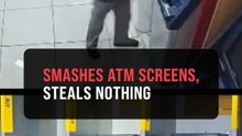 Vandal smashes ATM screens, causing RM60k in damage