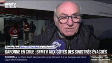 Crues et évacuations dans le Lot-et-Garonne: "Les 40 personnes qui sont encore dans le gymnase vont être relogées", explique le maire d'Aiguillon