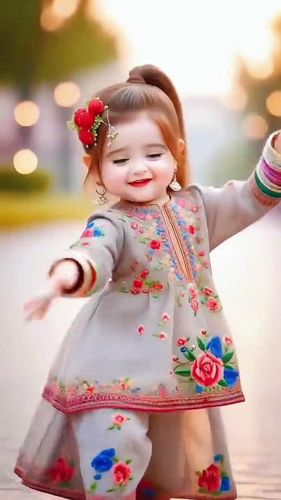Cutie dancing