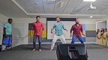 Dance at office celebration