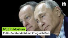 Schattenflotte: Wut in Moskau - Putin-Berater droht mit Kriegsschiffen