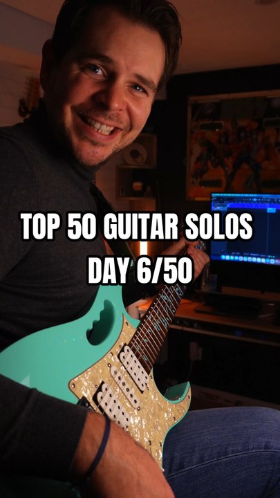 Top 50 guitar solos ! Day 6/50