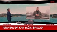 İstanbul'da kar yağışı başladı