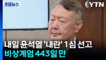 내일 윤석열 '내란 우두머리' 1심 선고...비상계엄 443일 만 / YTN