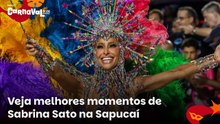Fantasia de 40 kg e encontro com Paolla Oliveira: veja como foi o desfile de Sabrina Sato