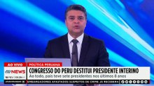 Congresso do Peru destitui presidente interino José Reri