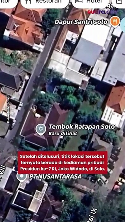 "Tembok Ratapan Solo" Rumah Jokowi Jadi Bahan Candaan Gen Z di Medsos
