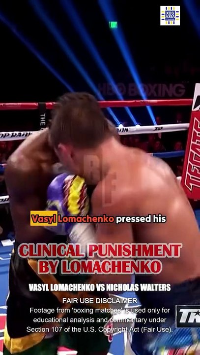 Elite IQ! Vasyl Lomachenko BLINDS Nicholas Walters! Then STRIKES!