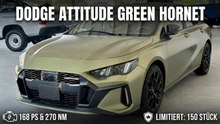 2026 Dodge Attitude GT Green Hornet Edition 2026 | Kompakt & Sportlich