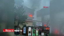 Bursa'da yangın; 1 daire kullanılamaz hale geldi