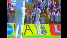 Joel Garner 1 for 59 in 9 Overs 1 Mdns vs West Indies 1st Match, Sharjah, November 15, 1985, Rothmans Sharjah Cup