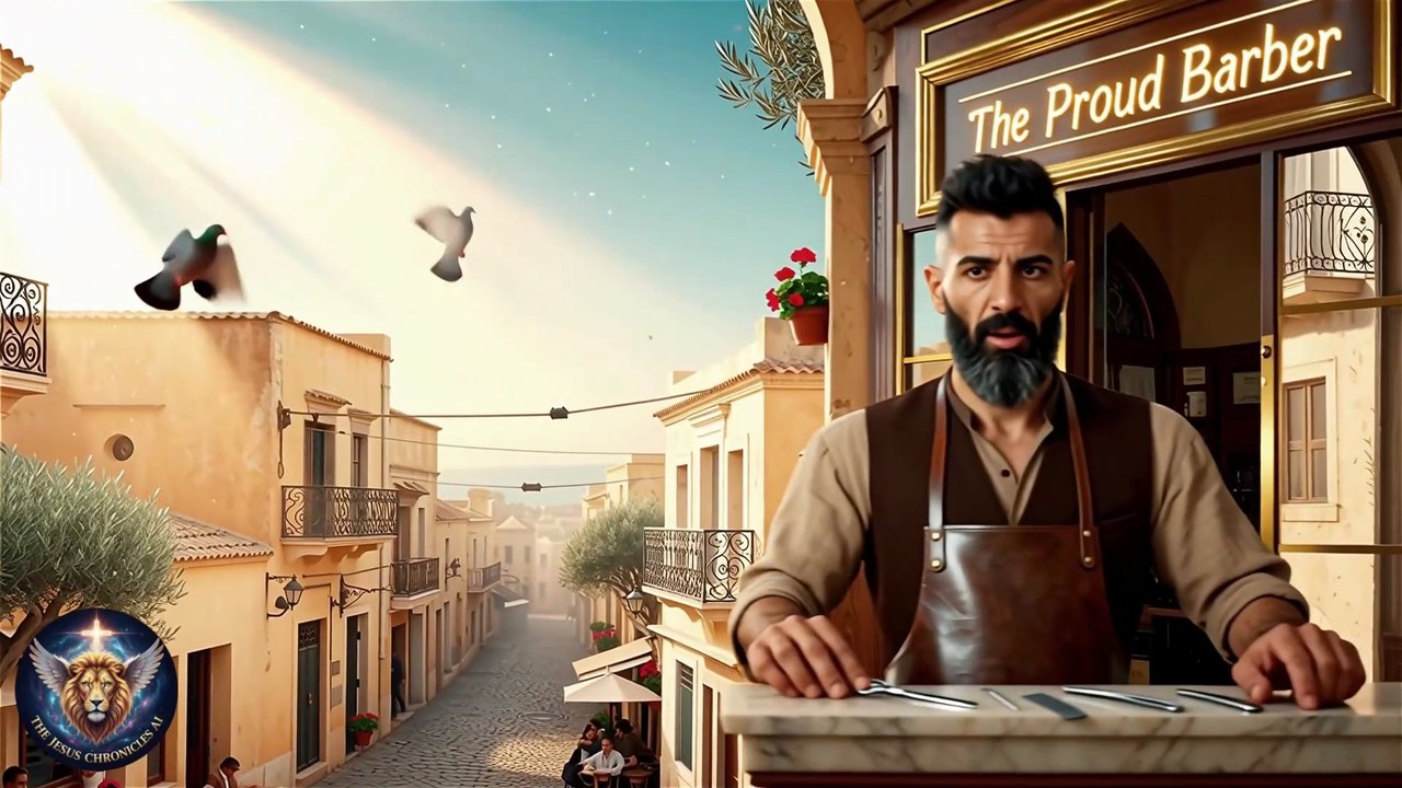 The Proud Barber & The Stranger From God Jesus #jesus, #jesuschrist, #christian, #faith #biblestory